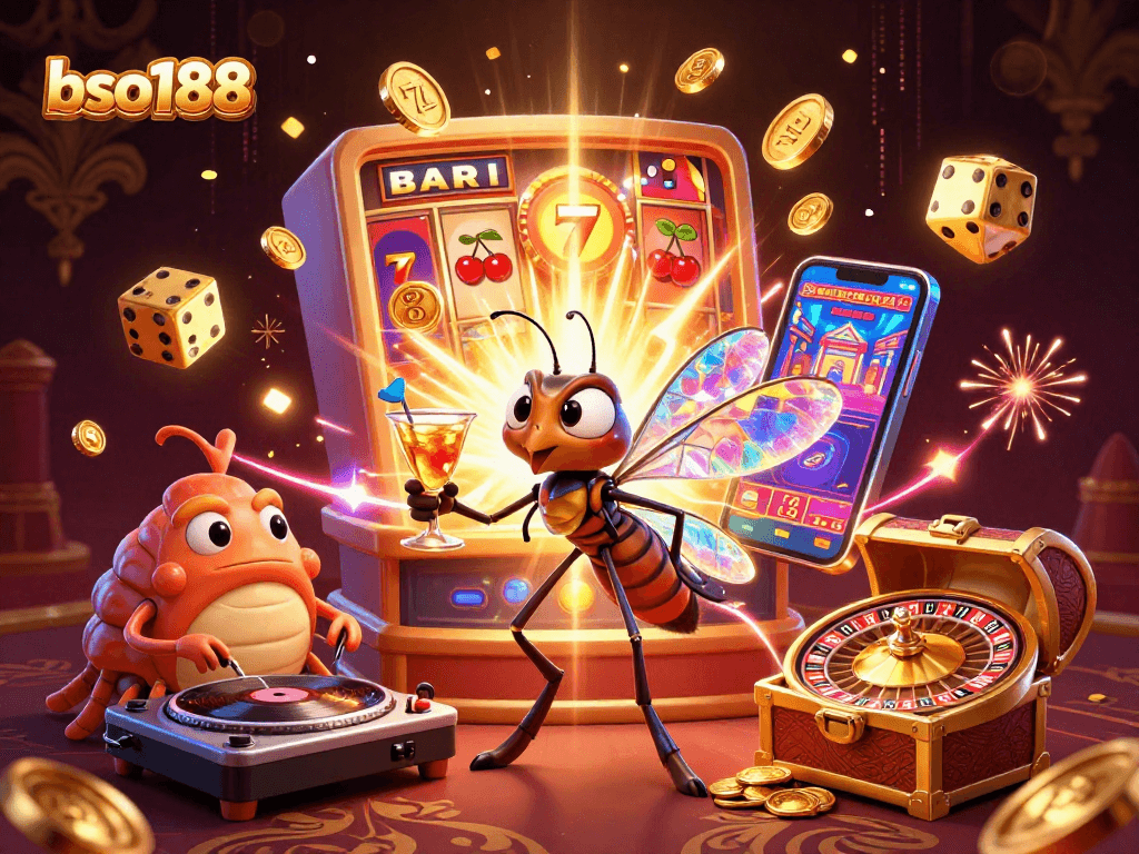 Experience thrilling gameplay with bso188 – engaging casino characters and exciting games in action.