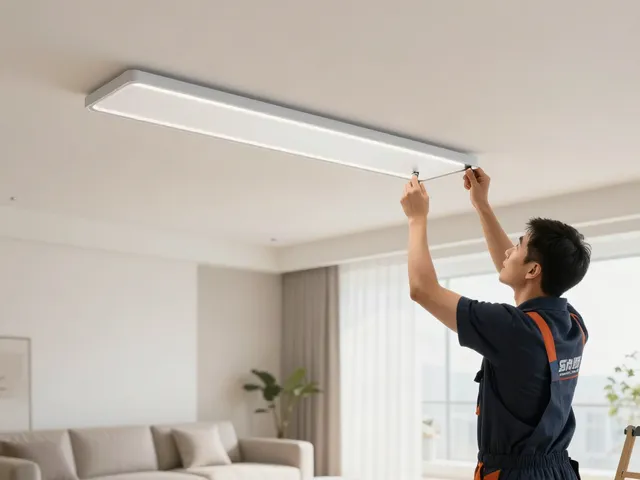 Instalare sina magnetica incastrata de către un profesionist de încredere în servicii locale.