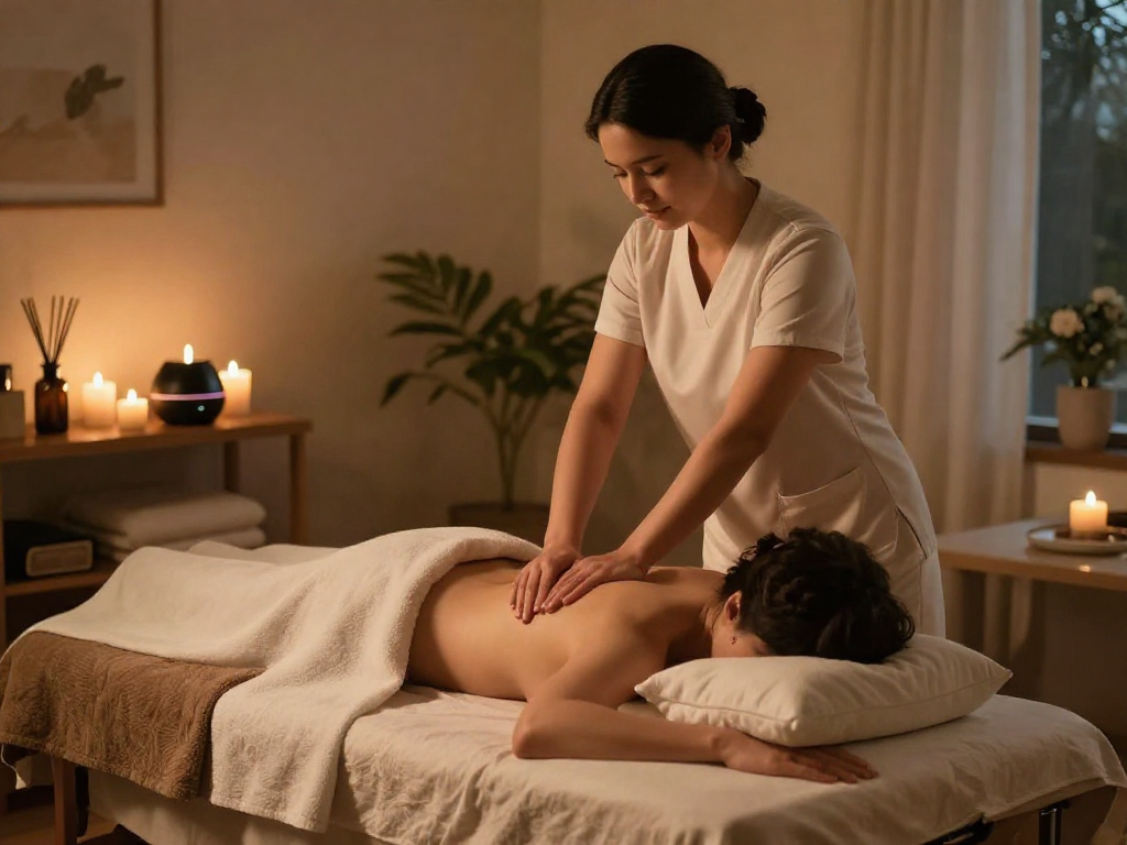 종로출장안마 service featuring a relaxing home massage experience in a cozy setting.