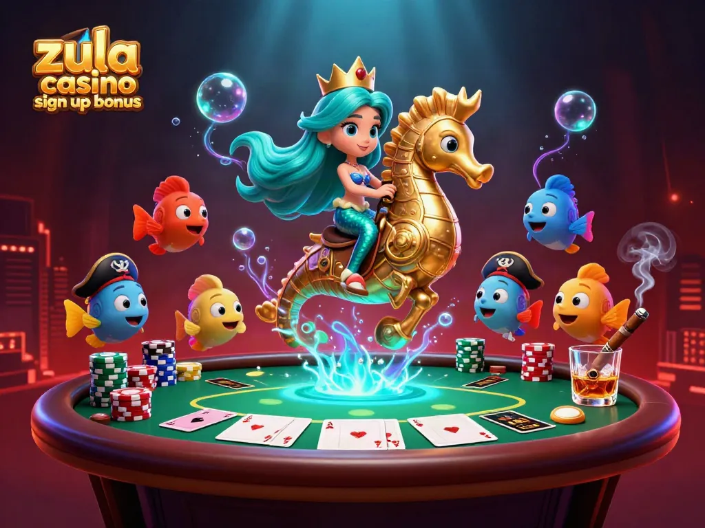 Play and win with the zula casino sign up bonus while enjoying 3D casino adventures with vibrant characters.