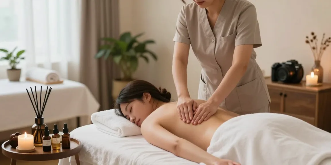 수원토닥이가 제공하는 편안한 마사지 서비스 제공 현장