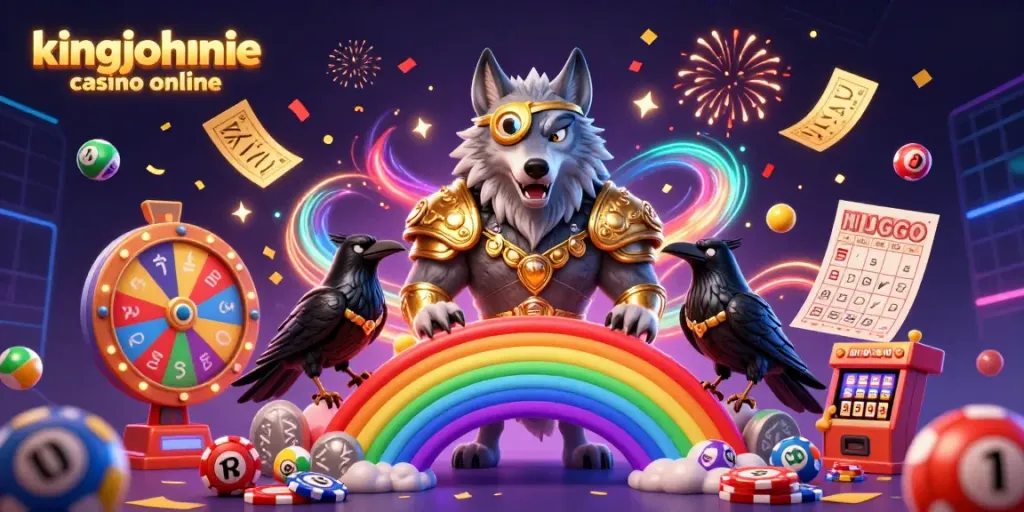 Experience vibrant gaming at kingjohnnie casino online with Odin and his ravens. Celebrate winnings amid casino excitement.