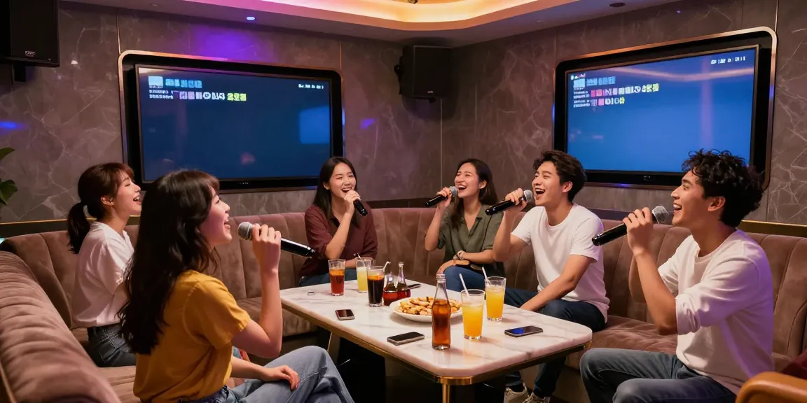 강남 달토에서 친구들과 함께 노래 부르는 즐거운 시간