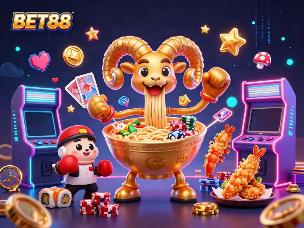 Khám phá thế giới cá cược độc đáo với BET88 qua hình ảnh mô phỏng sinh động các trò chơi casino.