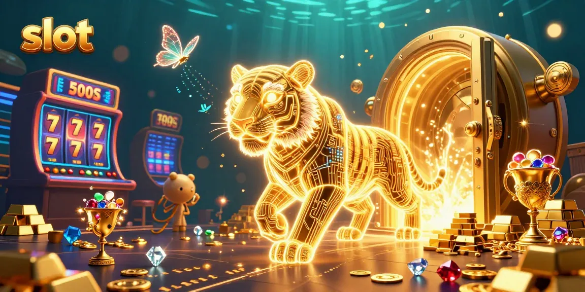 Engage with slot-themed adventures featuring vibrant 3D characters and shimmering treasures.