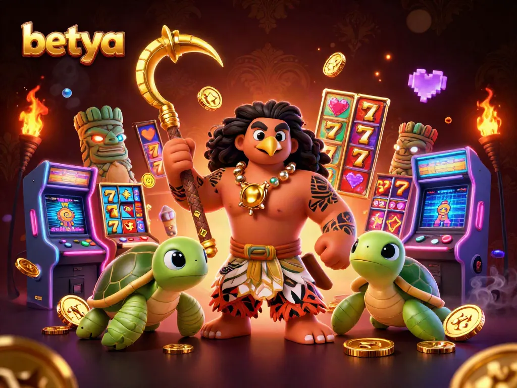 Experience thrilling jackpots at betya's vibrant casino, featuring dynamic slots and lively gaming elements.
