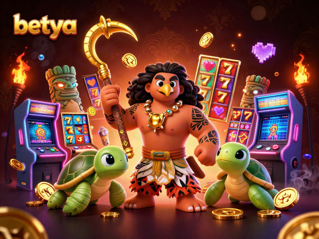 Experience thrilling jackpots at betya's vibrant casino, featuring dynamic slots and lively gaming elements.