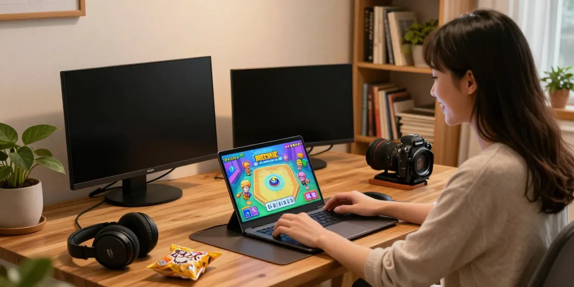 Engaged player enjoying Mahjong Ways on a modern device, showcasing a cozy gaming environment.