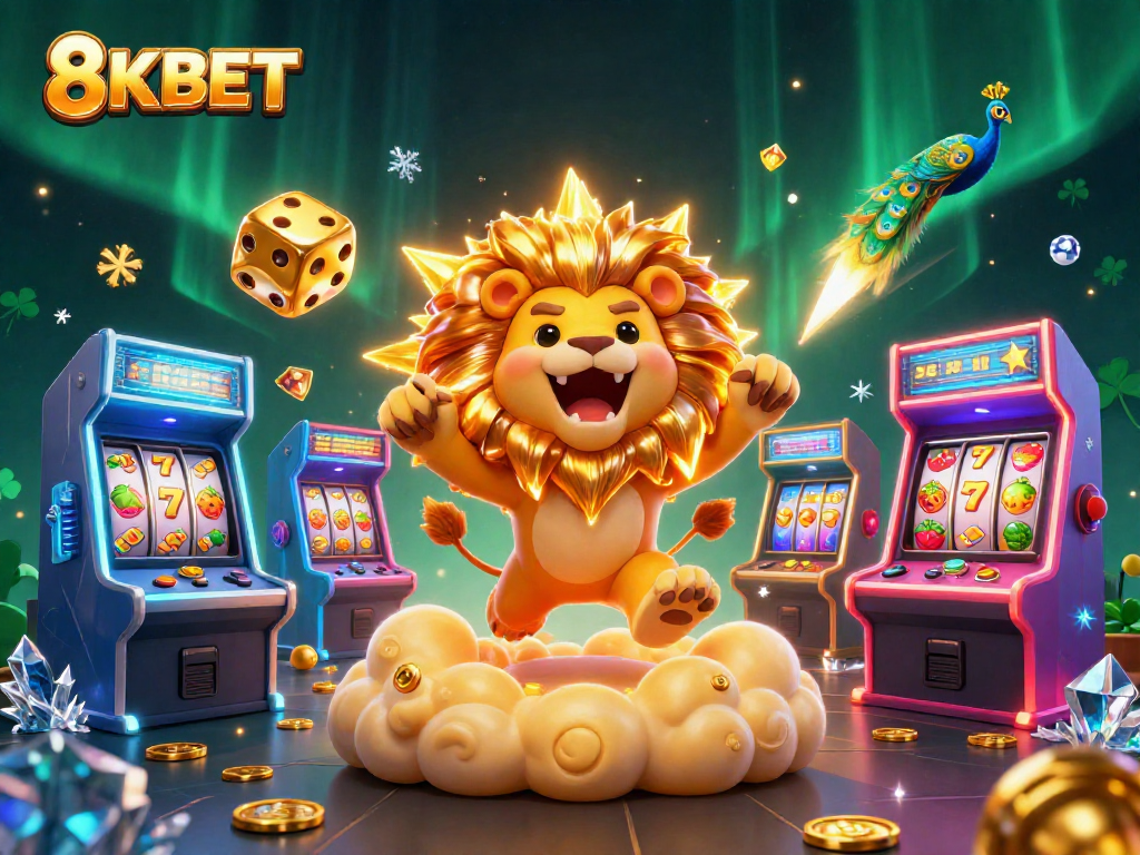 Experience thrilling games at 8KBET with vibrant jackpots, golden dice, and arcade classics!