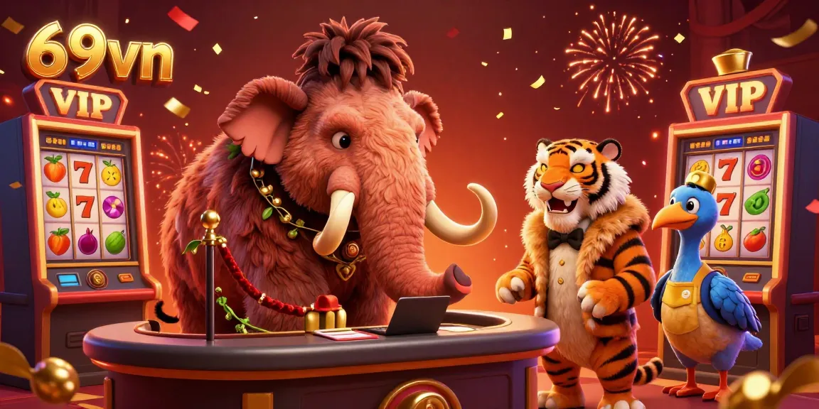 Experience thrilling games like slots at 69vn with a vibrant bouncer scene.
