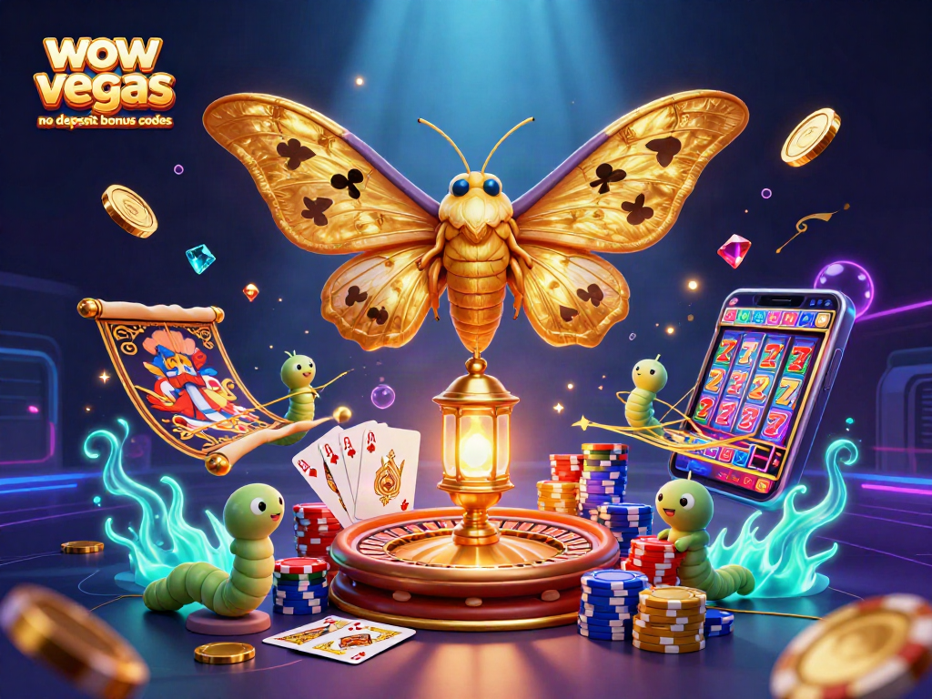 Engage with WOW Vegas no deposit bonus codes; enjoy vibrant casino scenes with free coins and exciting gameplay.