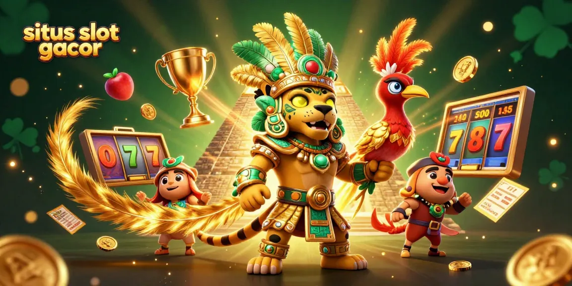 Engage with thrilling gameplay at situs slot gacor featuring a Mayan priest and dynamic slot elements.
