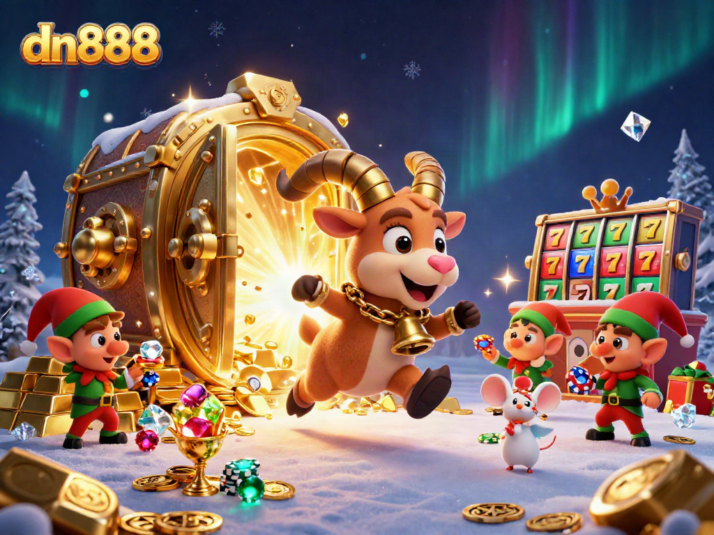 Experience the thrilling excitement of dn888 at a dynamic holiday-horror casino with vivid characters and games.