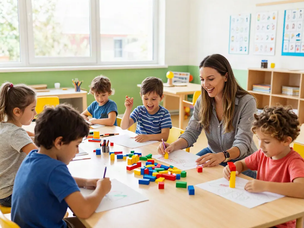 RUSUNTOTO: Anak-anak belajar dan berkreasi di ruang kelas ceria