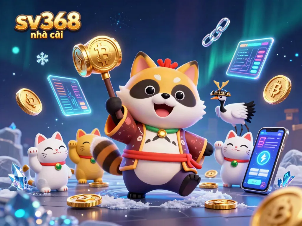 Engage in thrilling gameplay at sv368 nhà cái with lively characters and dynamic casino elements.