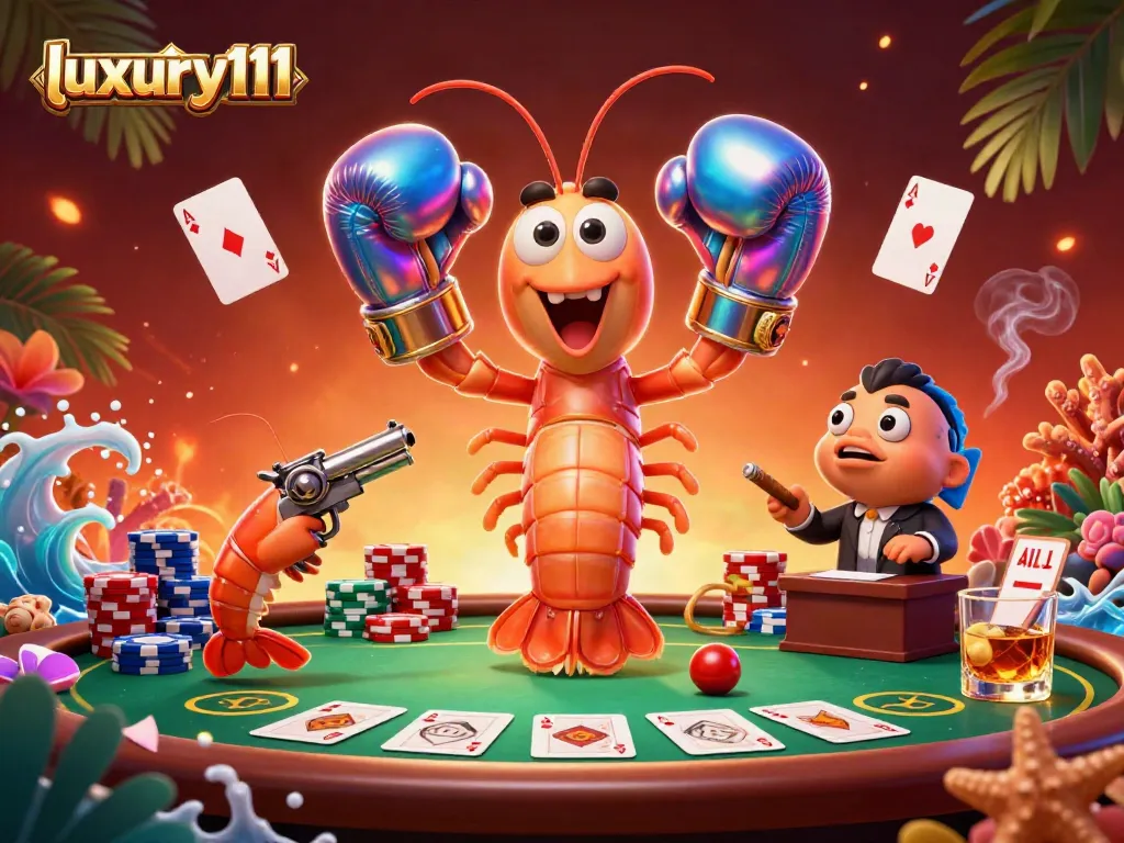 Experience exciting gambling action with luxury111 in a dynamic casino scene featuring engaging elements.