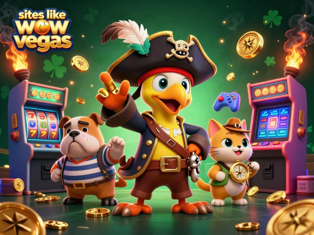Engage with sites like wow vegas for thrilling fun with vibrant casino-themed characters and game features.
