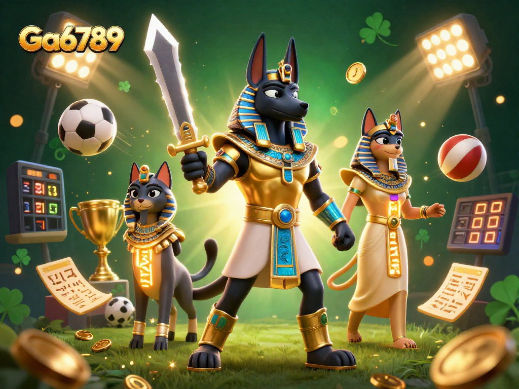 Engage with Ga6789 by diving into thrilling sports betting action with dynamic characters and vibrant elements.