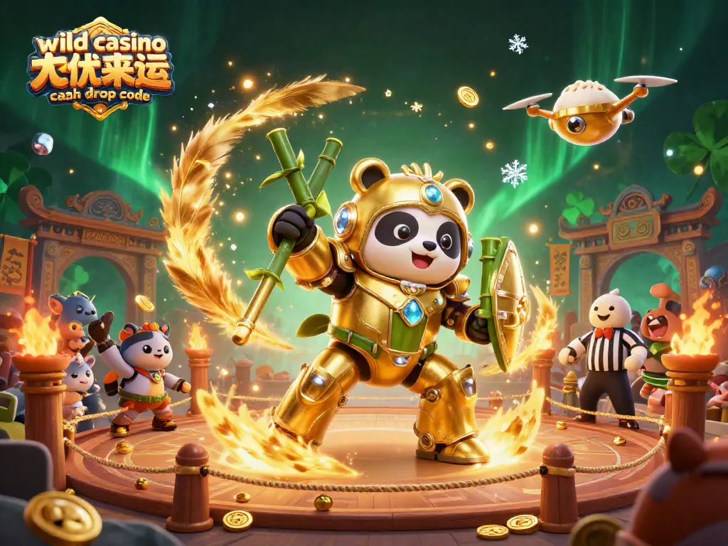 Experience the wild casino cash drop code with dynamic gaming elements in a vibrant arena.