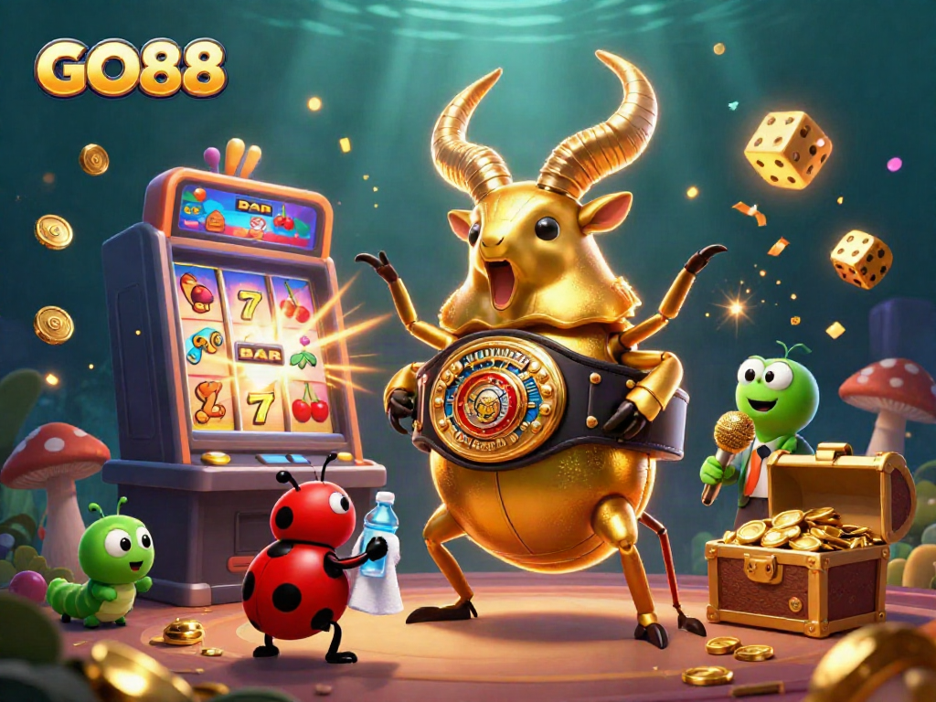 Spin the reels at GO88 with exciting slot adventures featuring colorful characters and vibrant gaming elements.